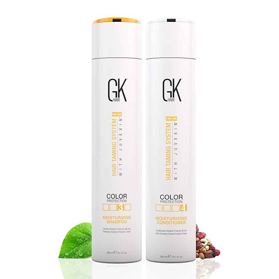 GK Hair Taming System Resistant & shops Balancing Shampoo & Moisturizing Conditioner