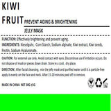 Facial Jelly Mask Sachet (KIWI FRUIT) 30g