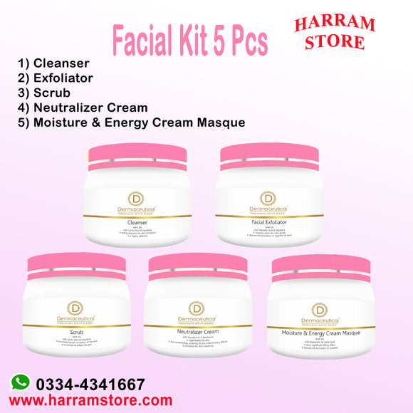 Dermaceutical Facial Kit 5 Pcs
