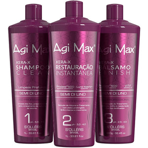 Brasil S'OLLER Agi Max Semi Di Lino Brazilian Keratin