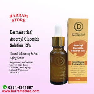 Dermaceutical Ascorbyl Glucoside Solution 12% (Vitamin C) Serum 15ML