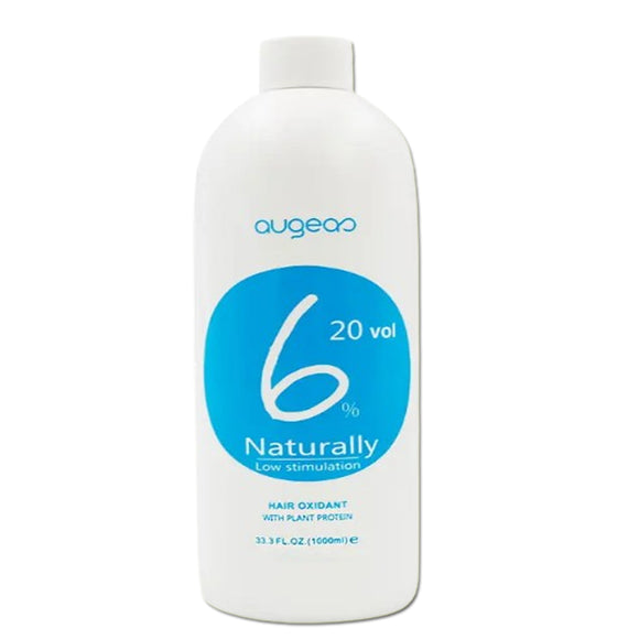 Augeas Hair Oxidant 6% (20 Vol) with Plant Protein - 1000ml, professional hair oxidant for color and bleaching treatments. Barcode: 6938270106440