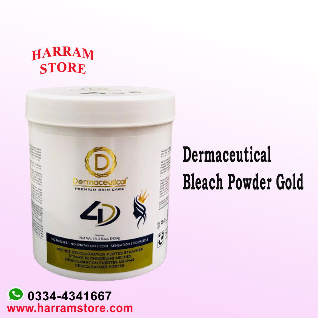 Dermaceutical Skin Polish Bleach Powder Gold Harram Store