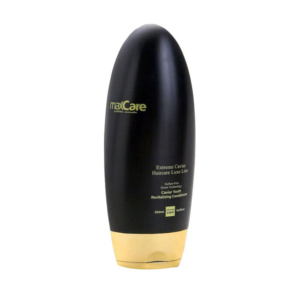 MaxCare Sulfate-Free Revitalizing Conditioner 500ml – Extreme Caviar Haircare Luxe Line with barcode 8057475345982. Luxurious sulfate-free conditioner enriched with Caviar and Green Technology for deep hydration and hair rejuvenation. Ideal for all hair types.