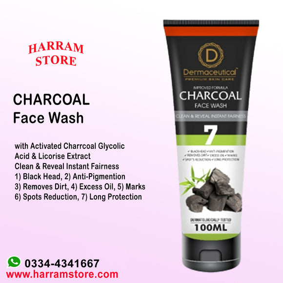 Dermaceutical Charcoal Face Wash 100ML