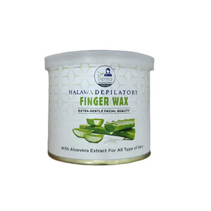 Dr. Derma AloeveraHalawa Wax 175g - natural stripless finger wax for painless facial and body hair removal at home. Barcode: 163345683