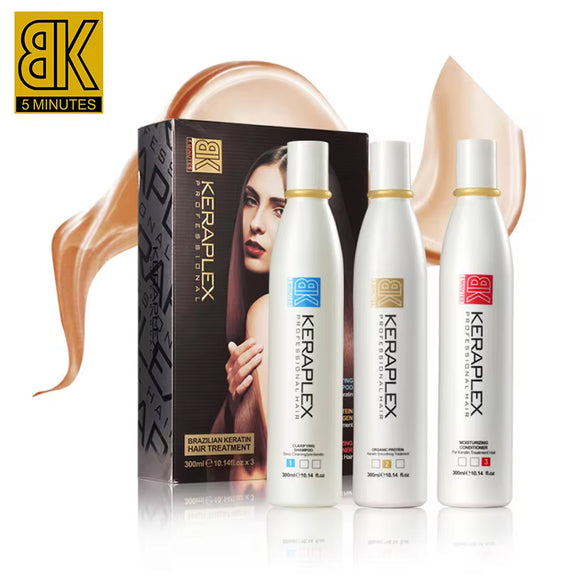 Keraplex Keratin Treatment Kit 300ml with barcode 5060907721588. Premium keratin treatment set for achieving smooth, frizz-free hair. Includes essential products for strengthening and straightening hair. Compact size, ideal for travel or home use. Purchase now for professional-quality hair treatment