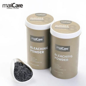 MaxCare Olaplex & Fragrance Bleaching Powder – 500g, ultra-fast, dust-free, and ammonia-free lightening powder formulated in Italy for professional use. Provides permanent results while preserving hair strength with Olaplex technology. Suitable for all hair types. Barcode: 8051414581823