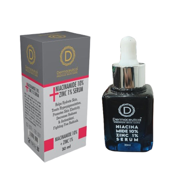 Brand: Dermaceutical
Item: Niacinamide 10% Zinc 1% Serum 30ML
Barcode 8964412681214
