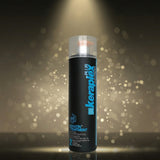 Bk Keraplex Plus Nano Tech Keratin Treatment 1000ml professional salon bottle as shown in 'Keraplex Plus Nano Tech Blue.jpg'. The modern blue and white packaging highlights the heat-activated thermal re-construction formula enriched with silk protein and argan oil to eliminate stubborn frizz and completely straighten hair, exclusively available at Harram Store. Barcode: 0100140834814