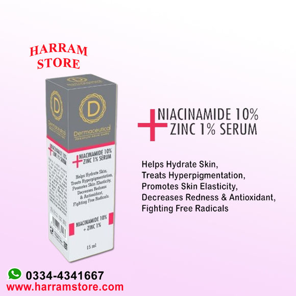Dermaceutical Niacinamide 10% Zinc 1% Serum 15ML