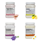 Pack of 4 Facial Jelly Mask Sachet (Chamomile, Lavender, Pure Himalayan, Lemon) 105g each